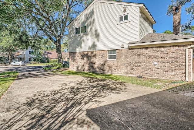 view of side of home