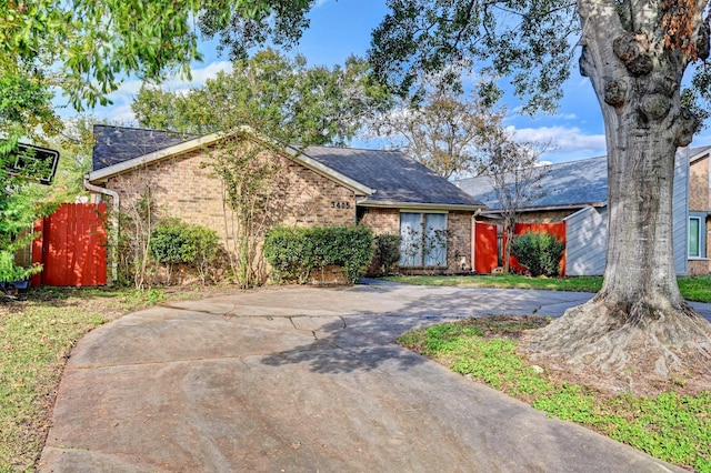 view of ranch-style house