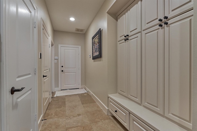 view of mudroom