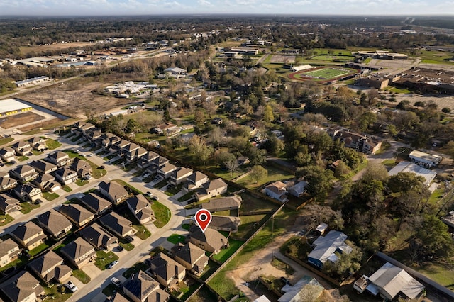 aerial view