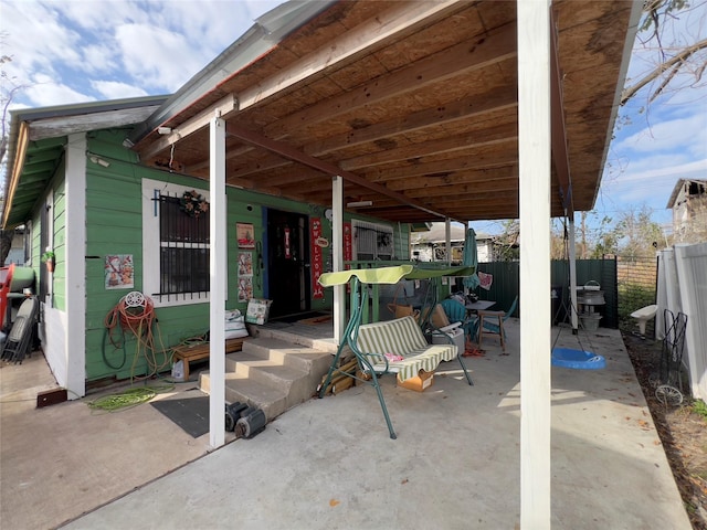 view of patio / terrace