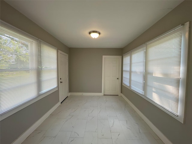 entryway featuring a wealth of natural light