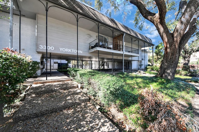 view of rear view of house