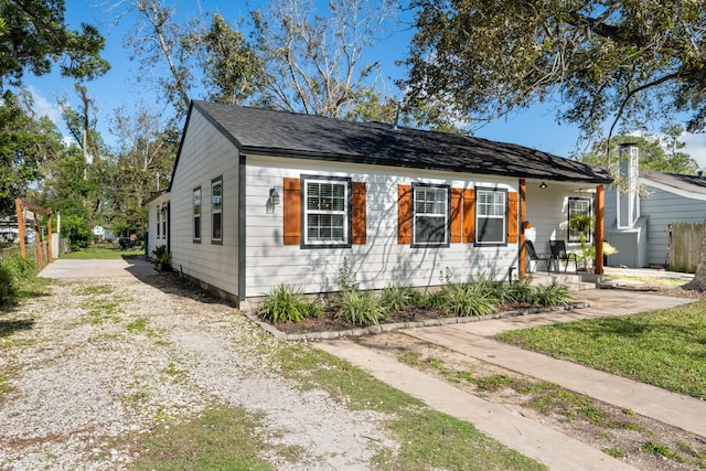 bungalow-style house with a porch