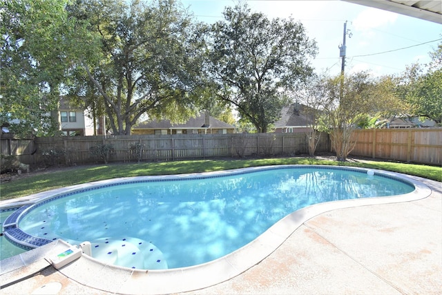 view of pool