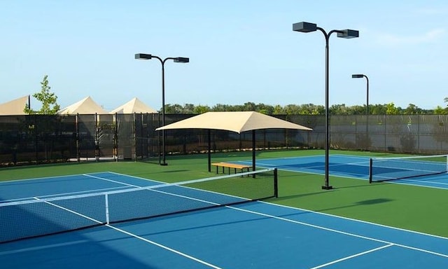 view of sport court with basketball court