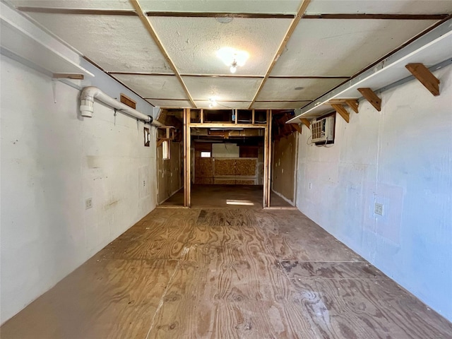 interior space featuring wood-type flooring