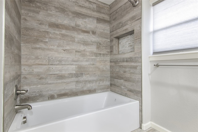 bathroom with bathtub / shower combination