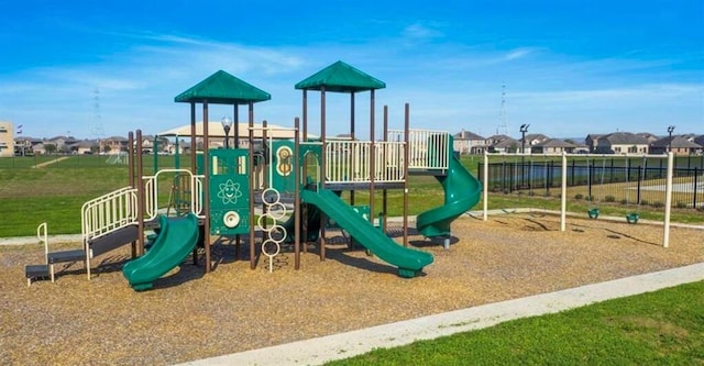 view of play area