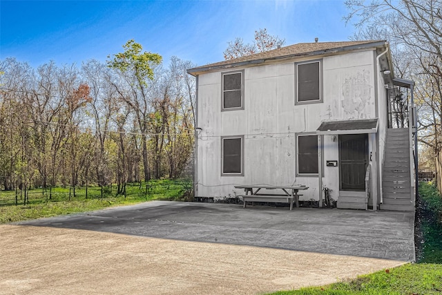 view of rear view of house