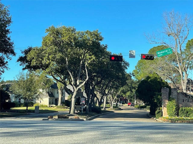 view of road