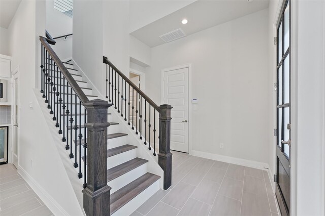 foyer entrance with plenty of natural light