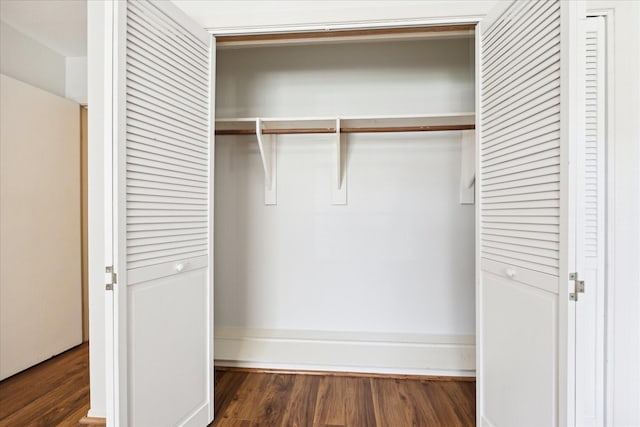 view of closet