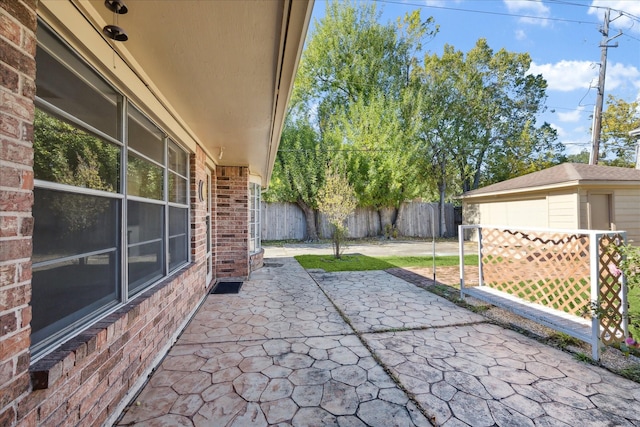 view of patio / terrace