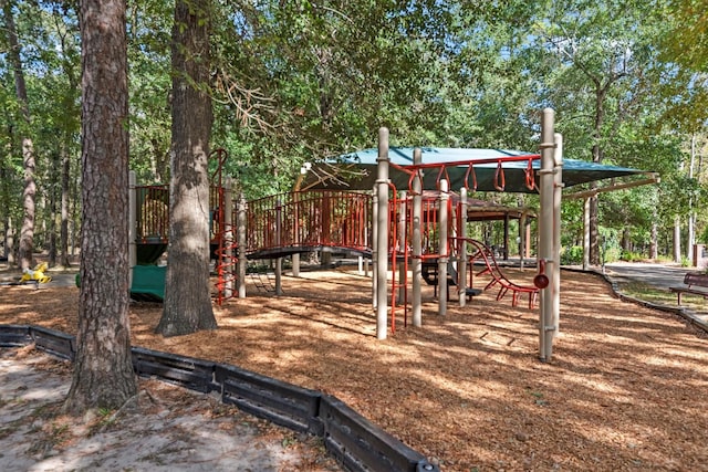 view of play area