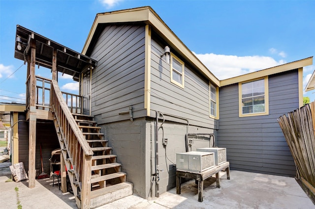 exterior space with a patio area