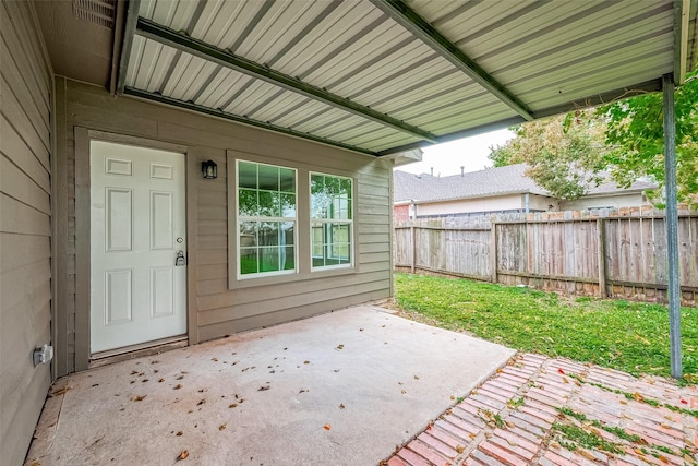 view of patio / terrace