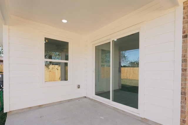 view of patio / terrace