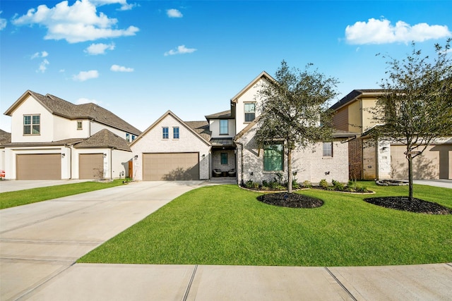 view of front of house featuring a front yard