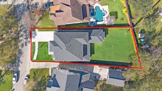 1642 Viking Dr, Houston, TX 77018 - drone / aerial view