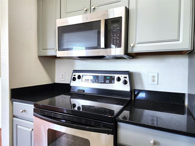 kitchen featuring appliances with stainless steel finishes