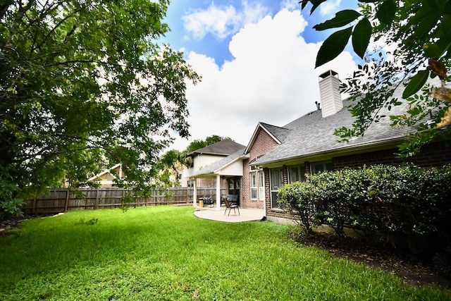 3803 Dewalt Way, Missouri City, TX 77459 - view of yard with a patio