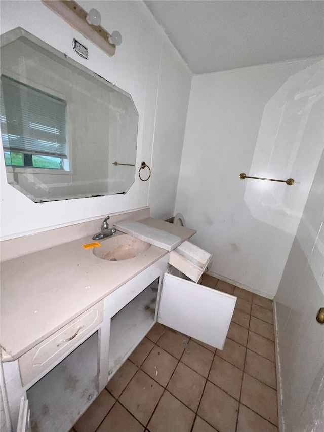 903 US Highway 190 W, Jasper, TX 75951 - bathroom with tile patterned flooring and vanity