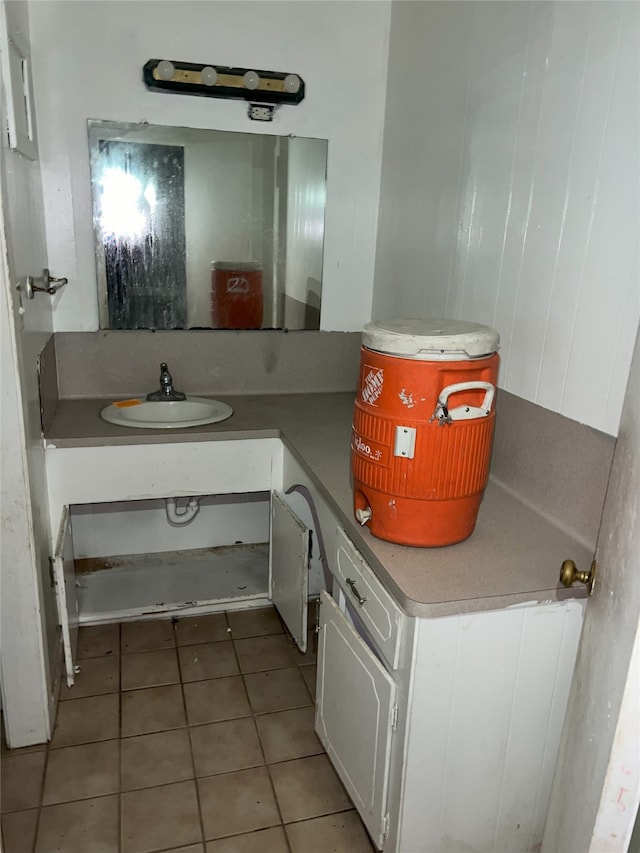 903 US Highway 190 W, Jasper, TX 75951 - bathroom with tile patterned flooring and vanity
