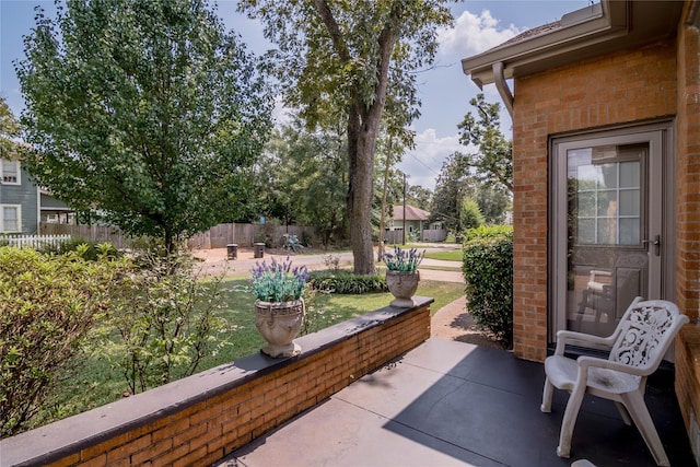 view of patio