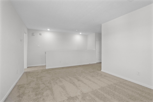 2836 Shimmer Edge Dr, Katy, TX 77493 - interior space with carpet floors, baseboards, and recessed lighting