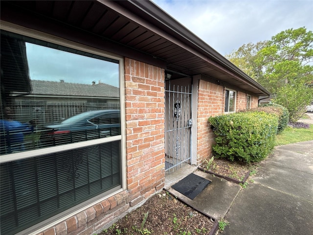 view of entrance to property