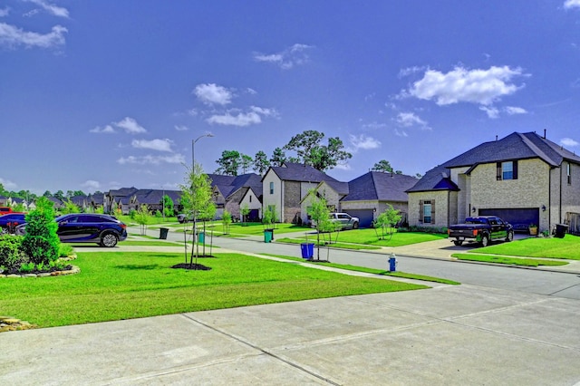 view of community with a yard