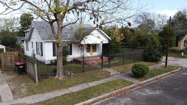 view of bungalow-style house