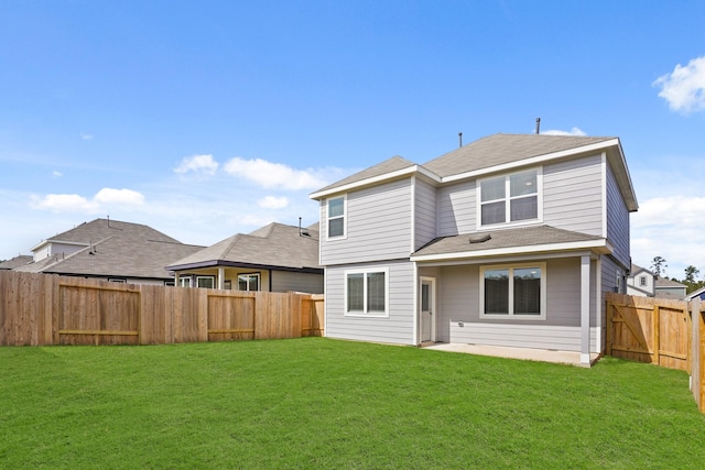2321 Mooneye Ct, Conroe, TX 77384 - rear view of property featuring a yard