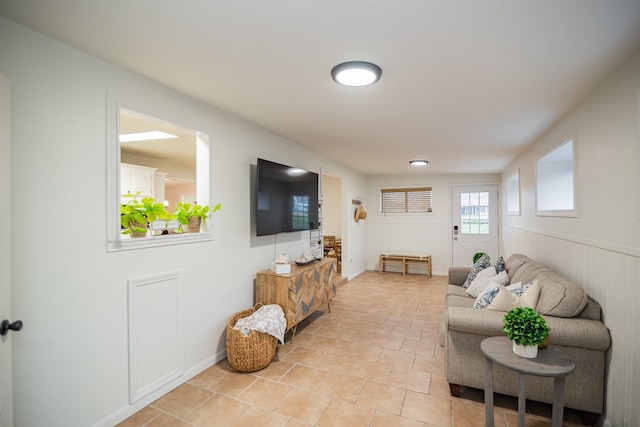 view of living room