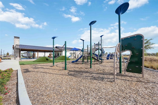 view of communal playground