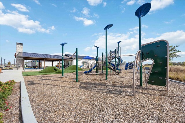 9211 Melmack Dr, Rosharon, TX 77583 - community jungle gym with a gazebo