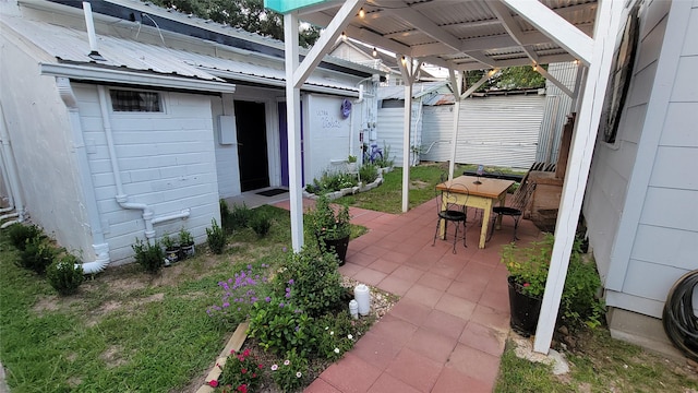 view of patio / terrace