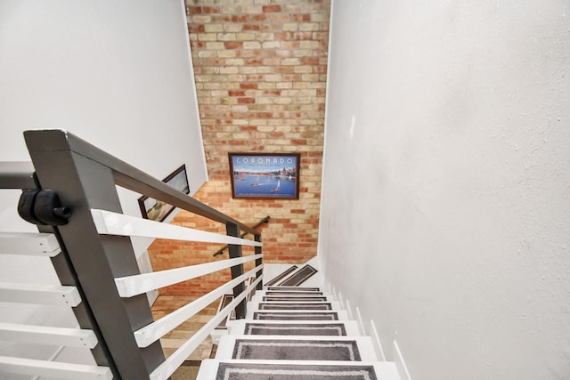 view of stairs