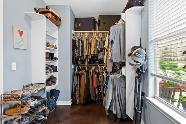 view of spacious closet