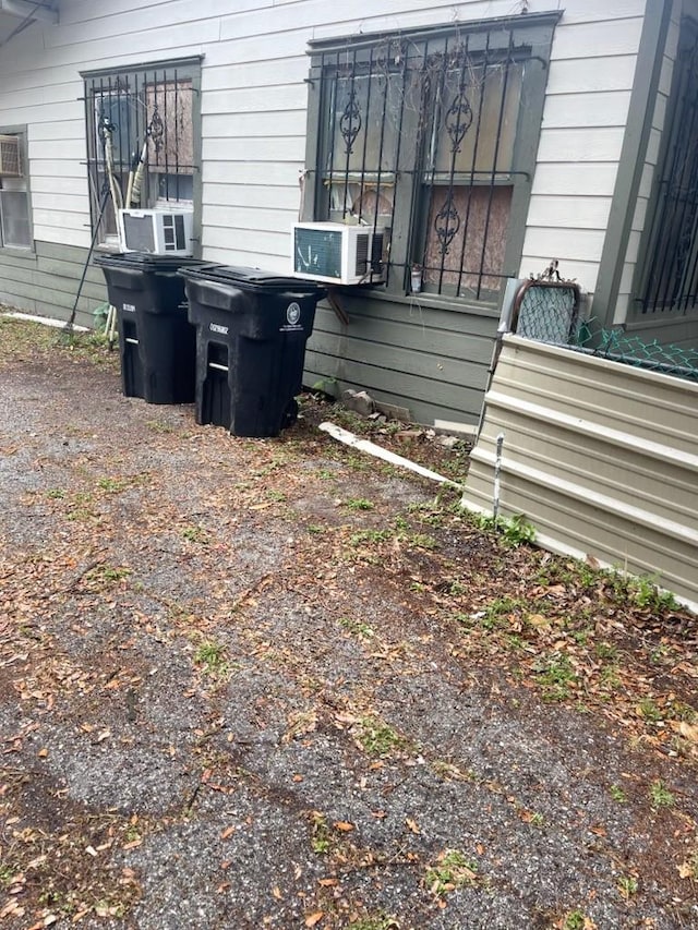 view of property exterior featuring cooling unit