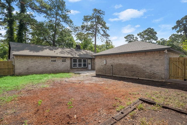 view of back of house