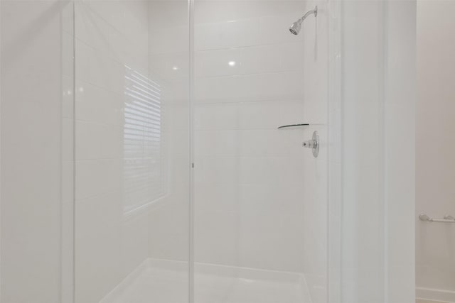 bathroom with walk in shower