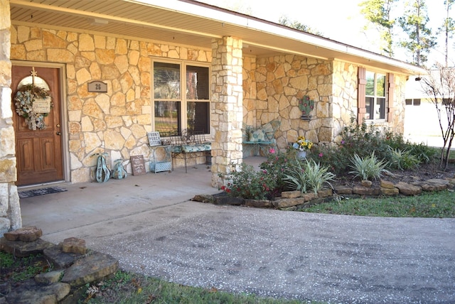 view of entrance to property