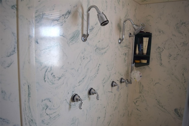 26 Westpoint Dr, Trinity, TX 75862 - bathroom with a marble finish shower