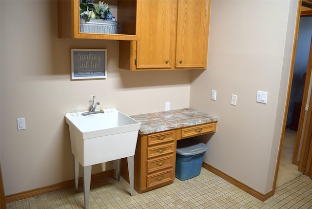 26 Westpoint Dr, Trinity, TX 75862 - office space featuring built in desk and baseboards