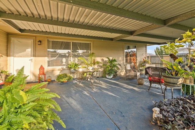 view of patio / terrace