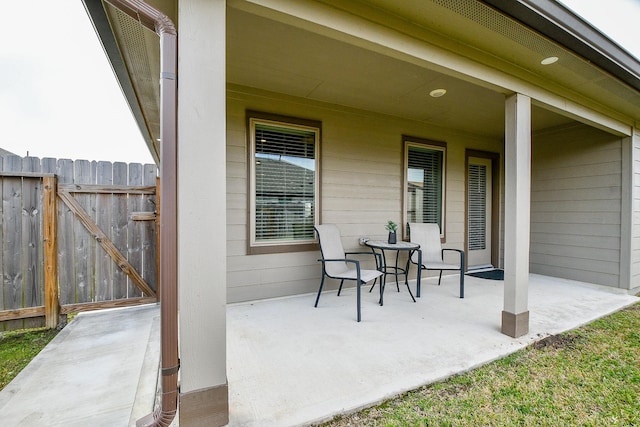 view of patio / terrace