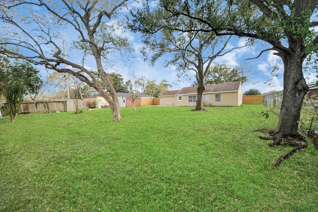 view of yard