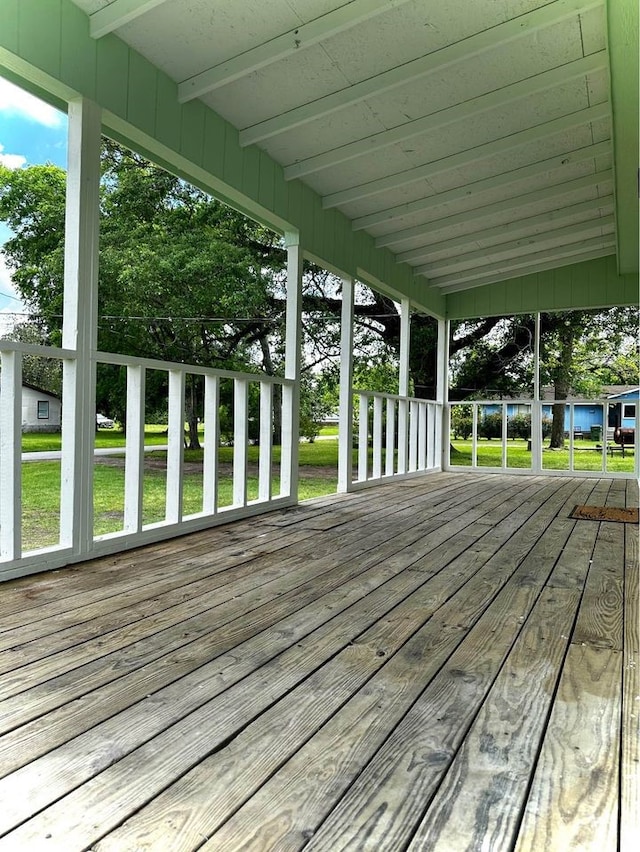 view of deck